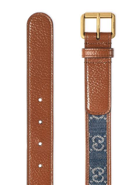 gucci belt vector|Gucci denim belt.